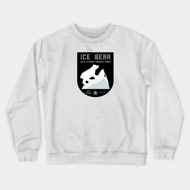 Ice Bear Vodka Crewneck Sweatshirt by TeawithAlice